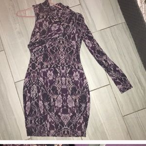 Guess purple stretchy dress *FLA…